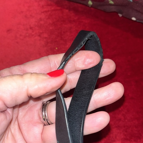 Rag & Bone black textured zip up wallet/ wristlet leather one size 7” X 4” - Picture 8 of 11